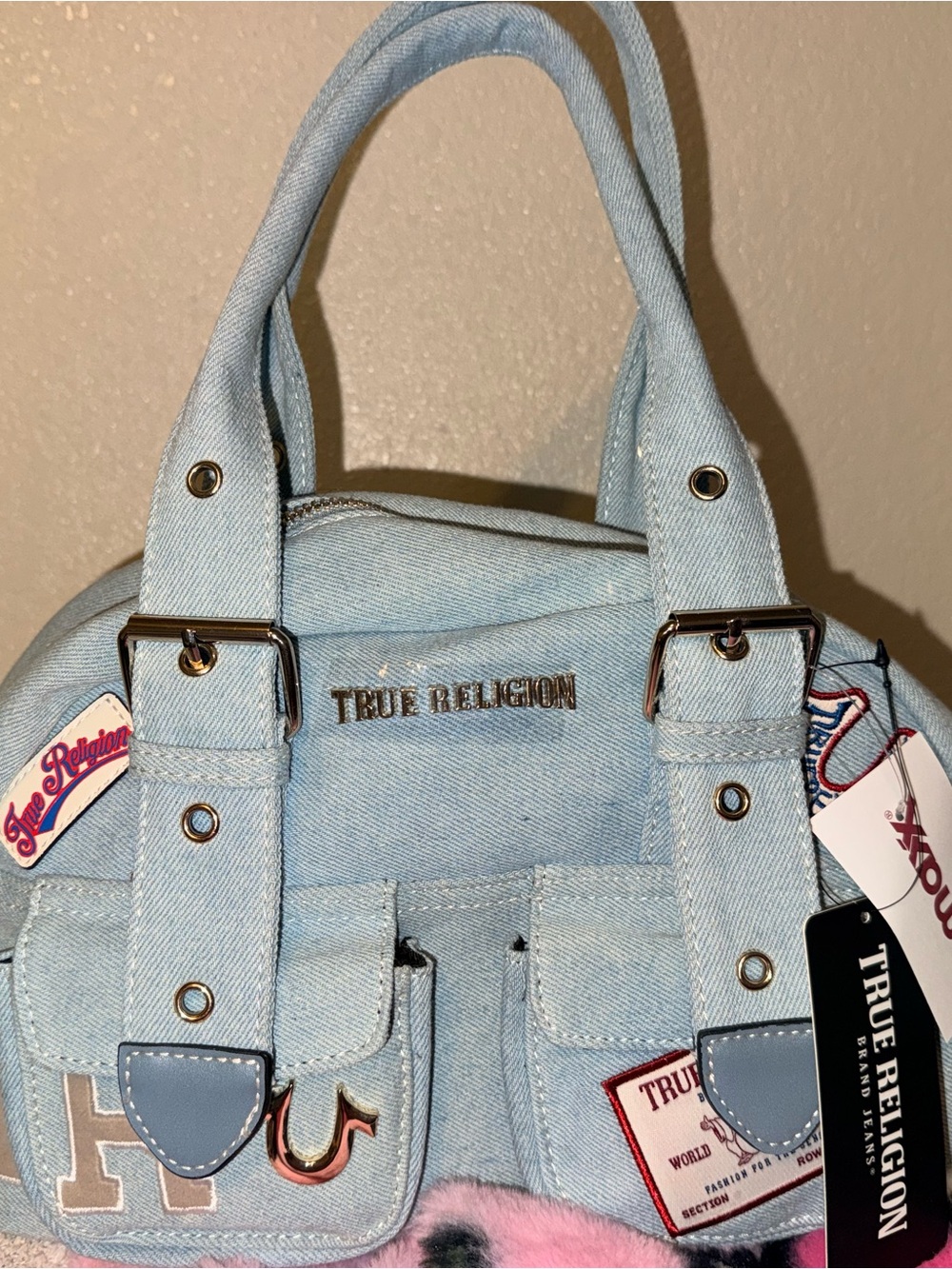 Y2k True Religion Denim Purse